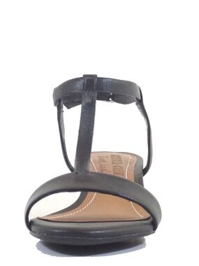 Black Label Chelsea Crew Terri T-Strap Suede Sandals - Size 38
